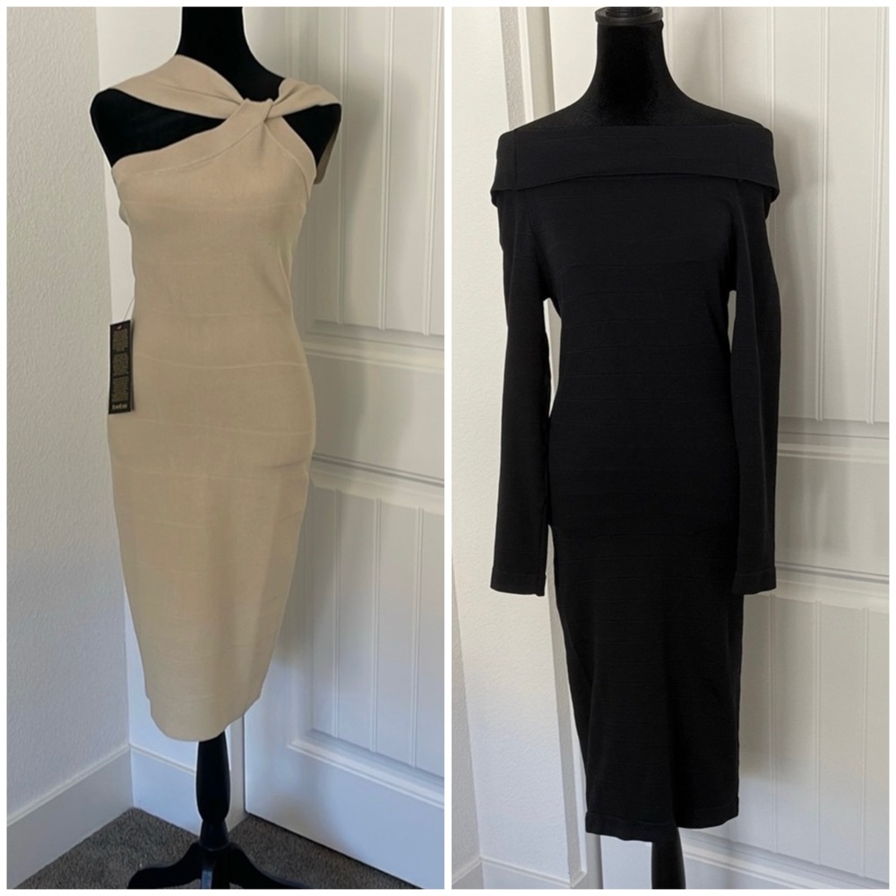 Bundle: Body Contour Off-Shoulder Dresses